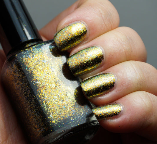 Quantum Gravity - gold chrome flakie