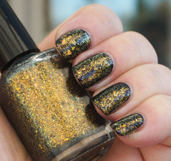 Hay Ride - gold mega chrome flakie