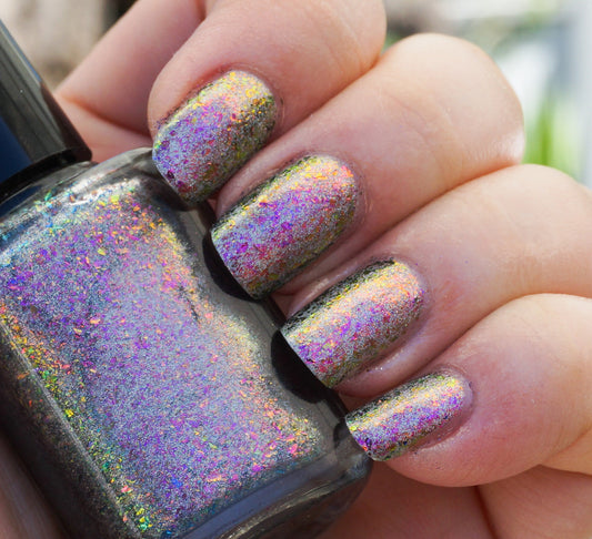 Dawn Chorus (HOLO) - red/pink/gold/green mega chrome flakie