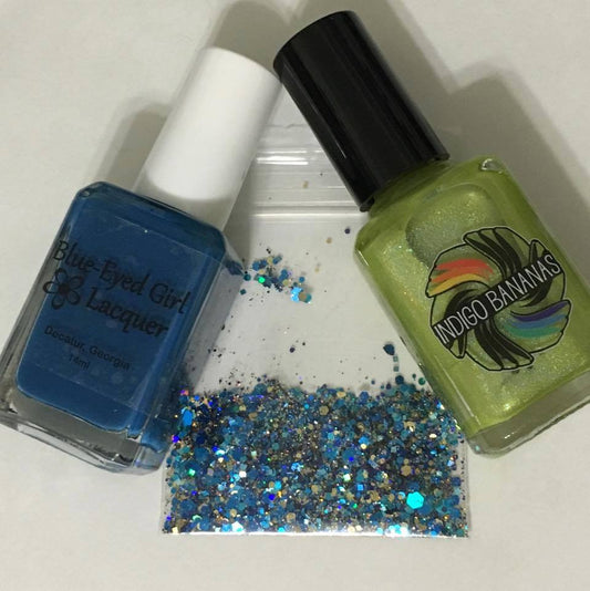 Lighthouse Dec 2015 Destination duo - with Blue Eyed Girl Lacquer