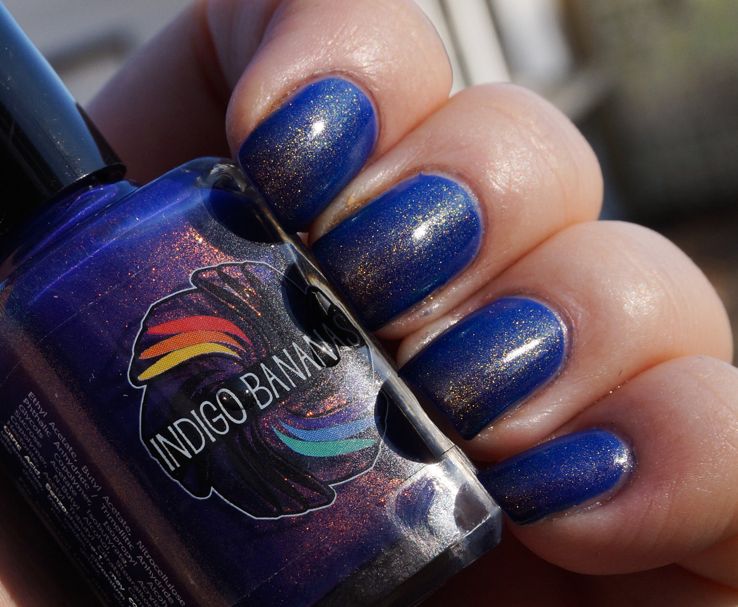 Blue Rose (D) - blue/purple OG UP shimmer ('unicorn pee')