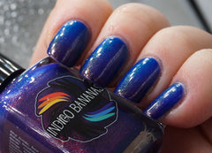 Blue Rose (D) - blue/purple OG UP shimmer ('unicorn pee')