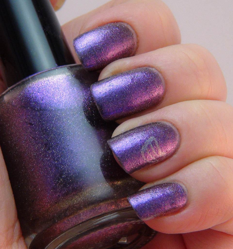 best makeup beauty mommy blog of india: Born Pretty Pearl Glitter Nail  Polish in Purple Clove Review