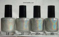 Spectraflair Holographic Top Coat - four kinds