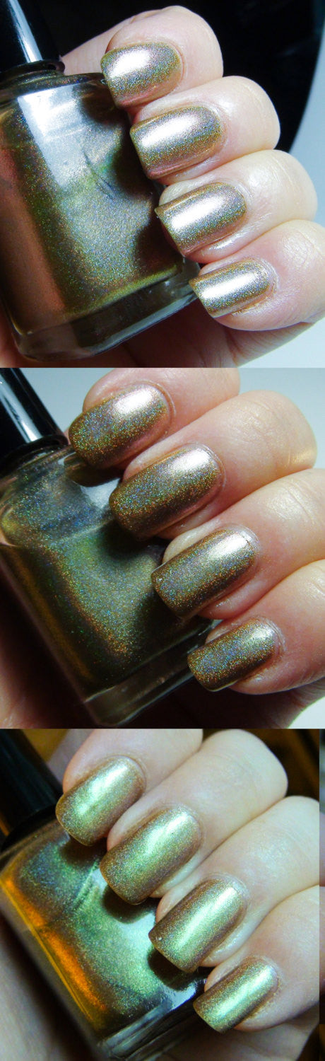 Hallucinate - bronze/green/pinkish/copper multichrome holographic DISCONTINUED