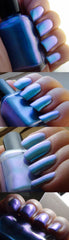 Maui Wowee - aqua/sky blue/blue/purple multichrome holographic