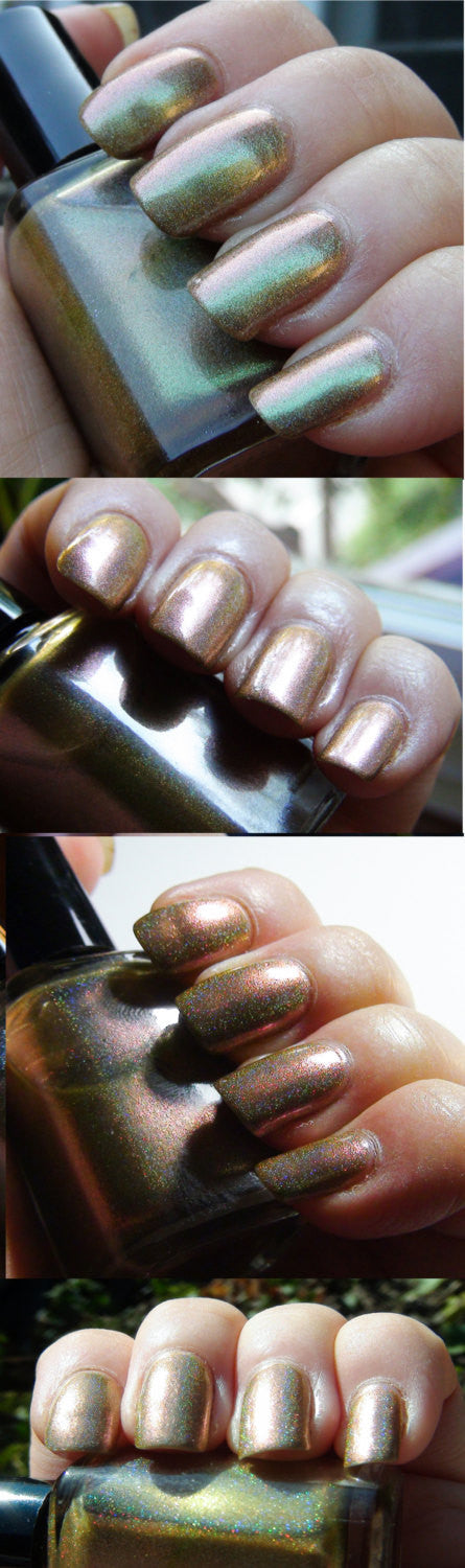 Hallucinate - bronze/green/pinkish/copper multichrome holographic DISCONTINUED