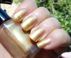 Suneater - bright gold / pale golden green holographic DISCONTINUED