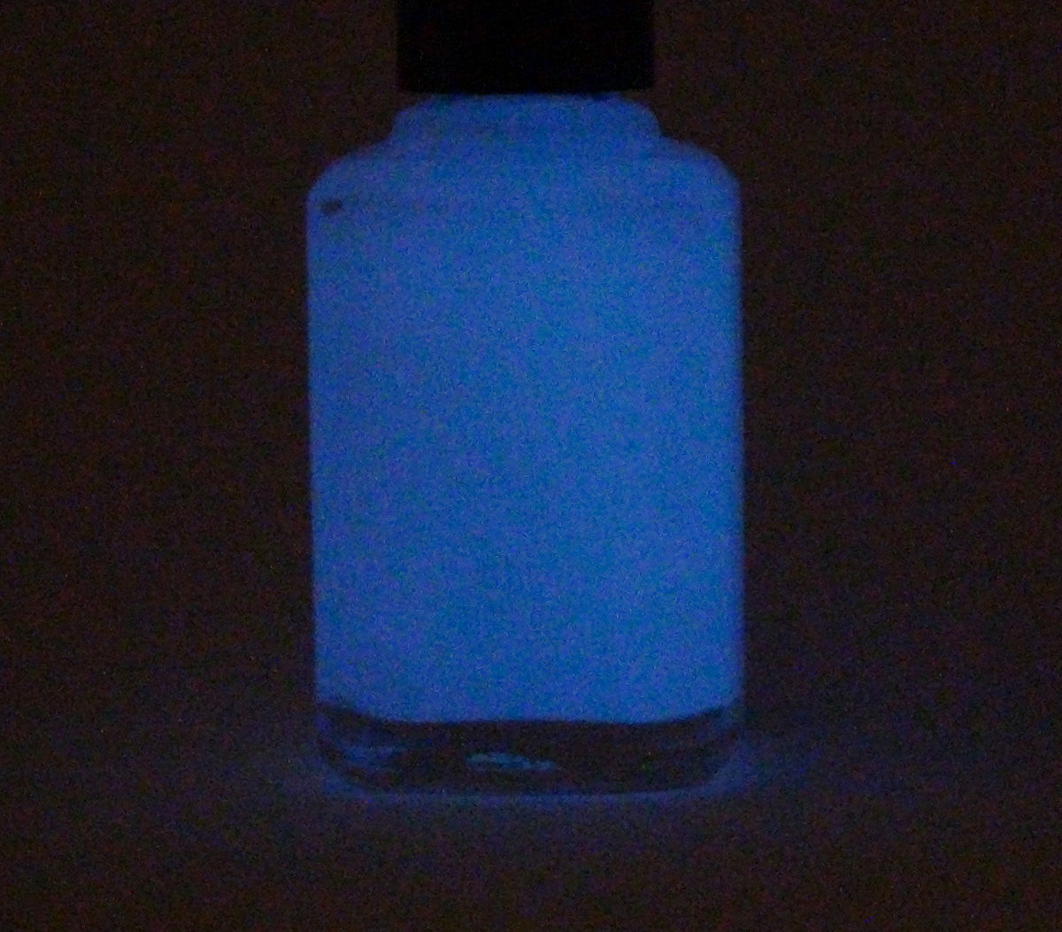 Glow in the dark top coats - blue, teal, green, purple