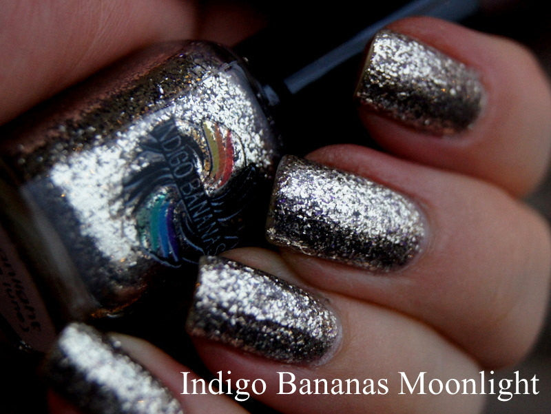 Moonlight (Clair de lune) 2.0 - real silver flakie - SUPER shiny
