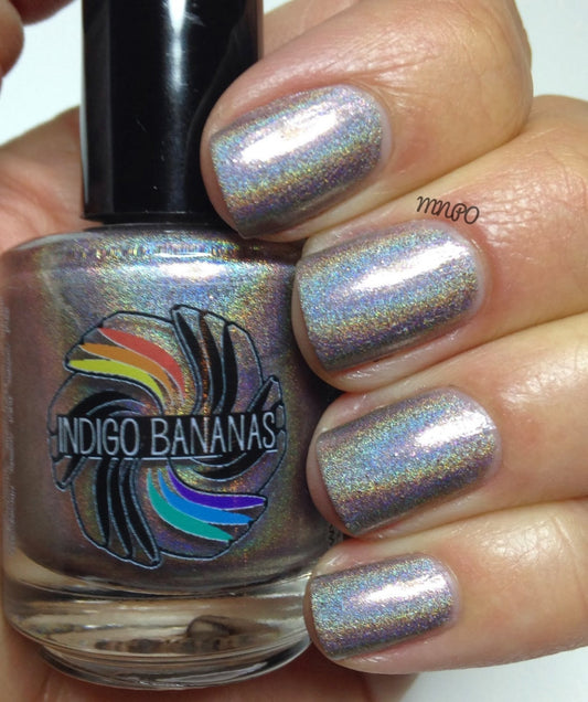 With a Spoon In It - light brown linear holo with brown & gold shimmer DISCONTINUED